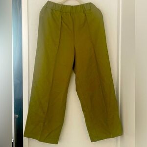 Trendy ASOS Green Flare Pants